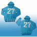 Katekyō Hitman Reborn - Tsunayoshi Sawada / Tsuna Sweater Hoodie / Tsuna No.27 Blue Sweater Hoodie