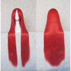 Straight Long Wig 100CM Red