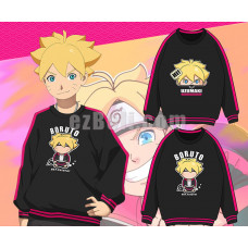 New! Boruto Naruto Next Generations Uzumaki Boruto Akatsuki Pullover Long Sleeves Sweatshirt