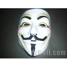 V for Vendetta Cosplay Mask White