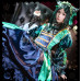 New! Black Butler Kuroshitsuji Sieglinde Sullivan Green Witch Lolita Dress Cosplay Costume
