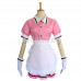 New! Anime Blend S Maika Sakuranomiya Pink Maid Outfit Dress Cosplay Costume