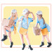 New! Cells at Work Cosplay Costume Platelet Cosplay Hataraku Saibou Anime Cosplay Shoulder Bag