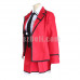 New! Anime Date A Live Itsuka Kotori Red School Uniform Cosplay Costume