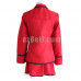 New! Anime Date A Live Itsuka Kotori Red School Uniform Cosplay Costume