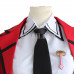 New! Anime Date A Live Itsuka Kotori Red School Uniform Cosplay Costume