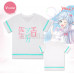 New! Anime Eromanga Sensei Izumi Sagiri White Short Sleeve T-shirt Cosplay Costume