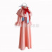 New! Fairy Tail First Guild Master Mavis Vermilion Cosplay Costume Pink Uniform Sleeve Lolita Dress 