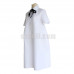 New! Anime Gangsta Nina White Long Dress Cosplay Costume
