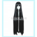 New! Anime Kakegurui: Compulsive Gambler Jabami Yumeko Long Black Cosplay Wig