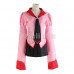 New! Anime Owarimonogatari Ougi Oshino Cosplay Costume Pink School Uniform 