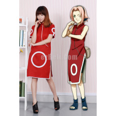 New! Shippuden Naruto Sakura Haruno Cosplay Costume
