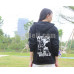 New! Anime One Piece New World Monkey D Luffy Hoodie Cosplay Costume Black Long Sleeve Hooded Jacket