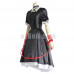 New! Anime Rewrite Harvest festa! Kagari Black Lolita Dress Cosplay Costumes