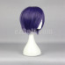 New! Anime Tokyo Ghoul Kirishima Touka Girl Short Purple Cosplay Wig