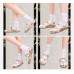 New! Touken Ranbu Mikazuki Munechika Shoes Cosplay Sandals With Socks