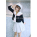 New! Anime Cardcaptor Sakura Herorine School Uniform Cosplay Costume Sailor Dress