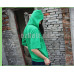 New! Game Minecraft Creeper Casual Cosplay Short Sleeves Hoodie Sweatshirt Jacket