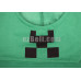 New! Game Minecraft Creeper Casual Cosplay Short Sleeves Hoodie Sweatshirt Jacket