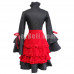 New! Anime K Project K Return of Kings Kushina Anna Red and Black Gothic Lolita Cosplay Costume Dress Generation 1