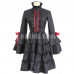 New! Anime K Project K Return of Kings Kushina Anna Red and Black Gothic Lolita Cosplay Costume Dress Generation 2