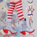 New! Game Kantai Collection KanColle Shimakaze Cosplay Boots 