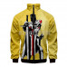 New! Adult Medieval Templar Knight Crusader Cross Medieval Sweatshirt Baseball Jacket 