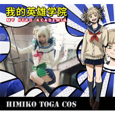 New! My Hero Academia Boku no Hero Academia Himiko Toga Uniform Cosplay Costume