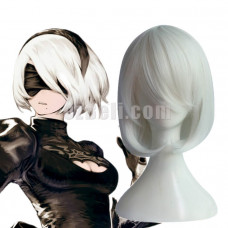 New! Nier: Automata Game 2B Cosplay Wig