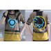 New! Game Overwatch D.VA Tracer Mccree Soldier76 Angel Short Sleeves T-shirt
