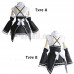 New! Re: Life In A Different World From Zero- Rem Ram Cosplay Maid Costume