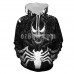 New! Movie Superhero Venom Hoodies Men Women Sweatshirts Spider-man Printed 3d Hip Hop Casual Hoodie Jacket