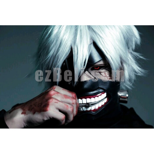 Masker Anime Ken Kaneki Tokyo Ghoul - Daftar Harga Terbaru 