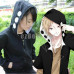 New! Anime Kagerou Project MekakuCity Shuuya Kano Cosplay Black Long Sleeve Warm Hoodie Jacket