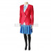 New! Anime TIGER×DRAGON Toradora! Aisaka Taiga Red School Uniform Cosplay Costumes