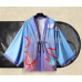 New! Movie Anime Nezha Ne Zha Light Blue Red Chiffon Pajamas Cloaks Casual Cosplay Yukata Kimono Coat