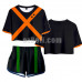 New! My Hero Academia Boku no Hero Academia Casual Cosplay Fancy Shirt and Shorts