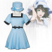 New! Game Steins; Gate Mayuri Shiina Dress Cosplay Costume Uniform