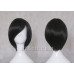 Himuro Tatsuya / lzaya Orihara /  Lelouch / Hibari Kyoya Long Fringe Black Cosplay Wig