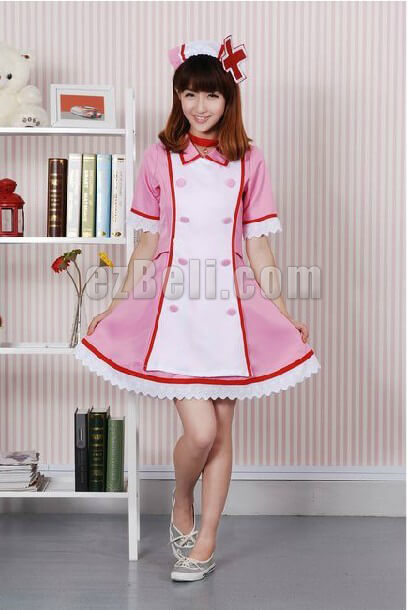Nurse no Honno (Nurse Costume) Pink / M