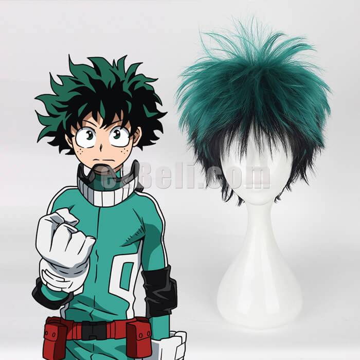 Featured image of post Green Hair Anime Boy My Hero Academia : The appearance of quirks, newly discovered super powers, has been steadily increasing over the years, with 80 percent of humanity possessing.